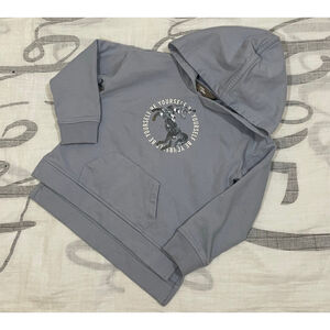 Girls Rumi + Ryder Gray Unicorn Sequin Hoodie 3T